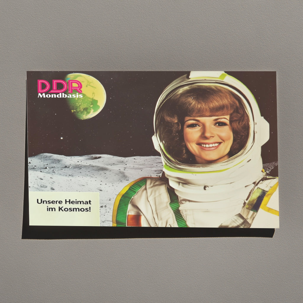 Magnetkarte „Unsere Heimat im Kosmos!“