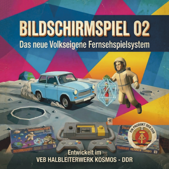 Aufkleber 5x Bildschirmspiel 02