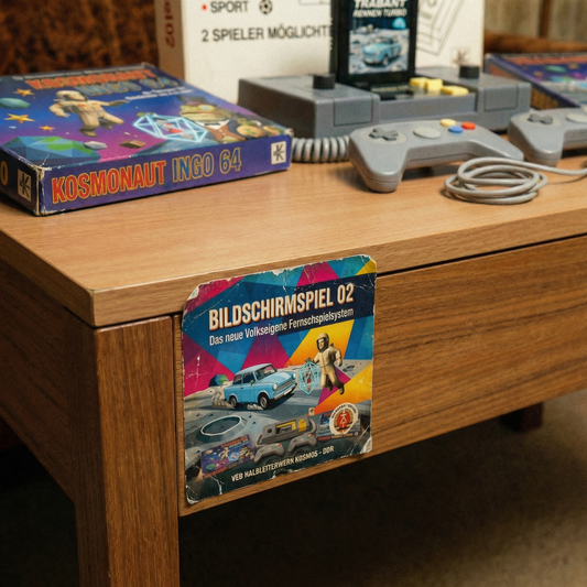 Aufkleber 5x Bildschirmspiel 02