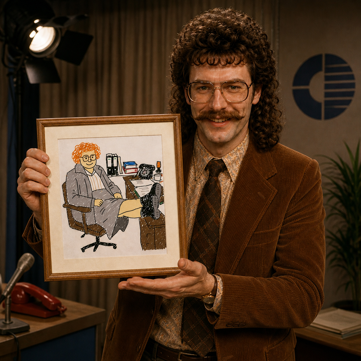 Persönliches Elektronikporträt von Mirko von Glubsch