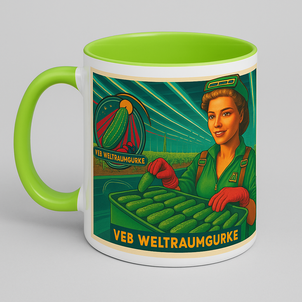 Tasse VEB Weltraumgurke