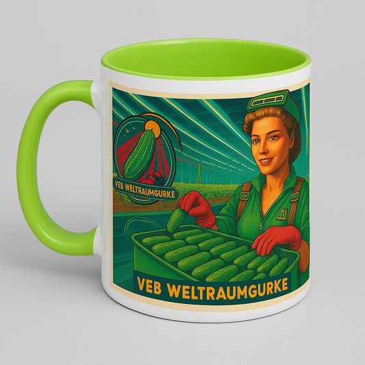 Tasse VEB Weltraumgurke
