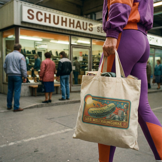 Baumwolltasche VEB Weltraumgurke