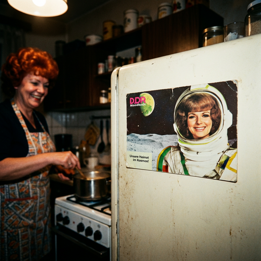 Magnetkarte „Unsere Heimat im Kosmos!“